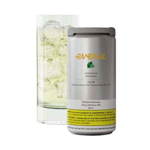 LEMON & LIME CBD SPARKLING BEVERAGE by Everie