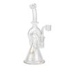 CLEAR HALO BANGER HANGER WITH 3-HOLE PER by Red Eye Glass