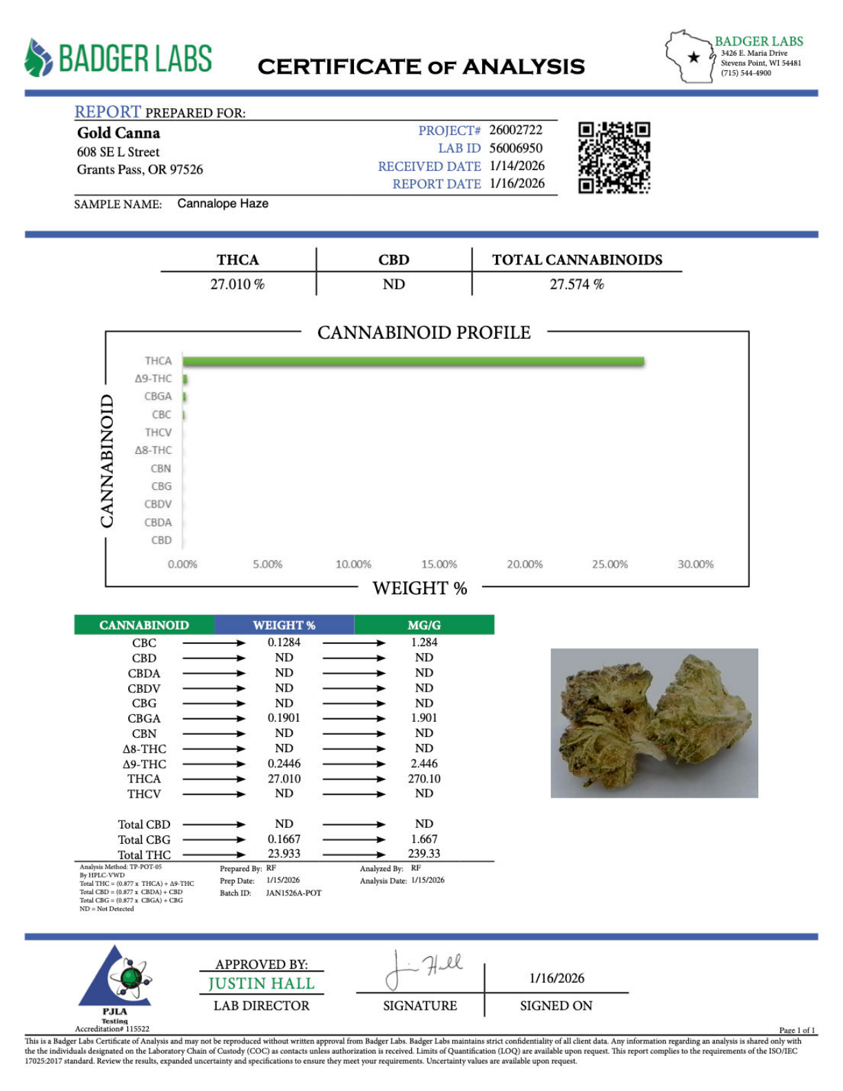 Cannalope Haze THCA Flower – Sungrown Top Cut 2 Cannalope Haze THCA Flower – Sungrown Top Cut - Image 2