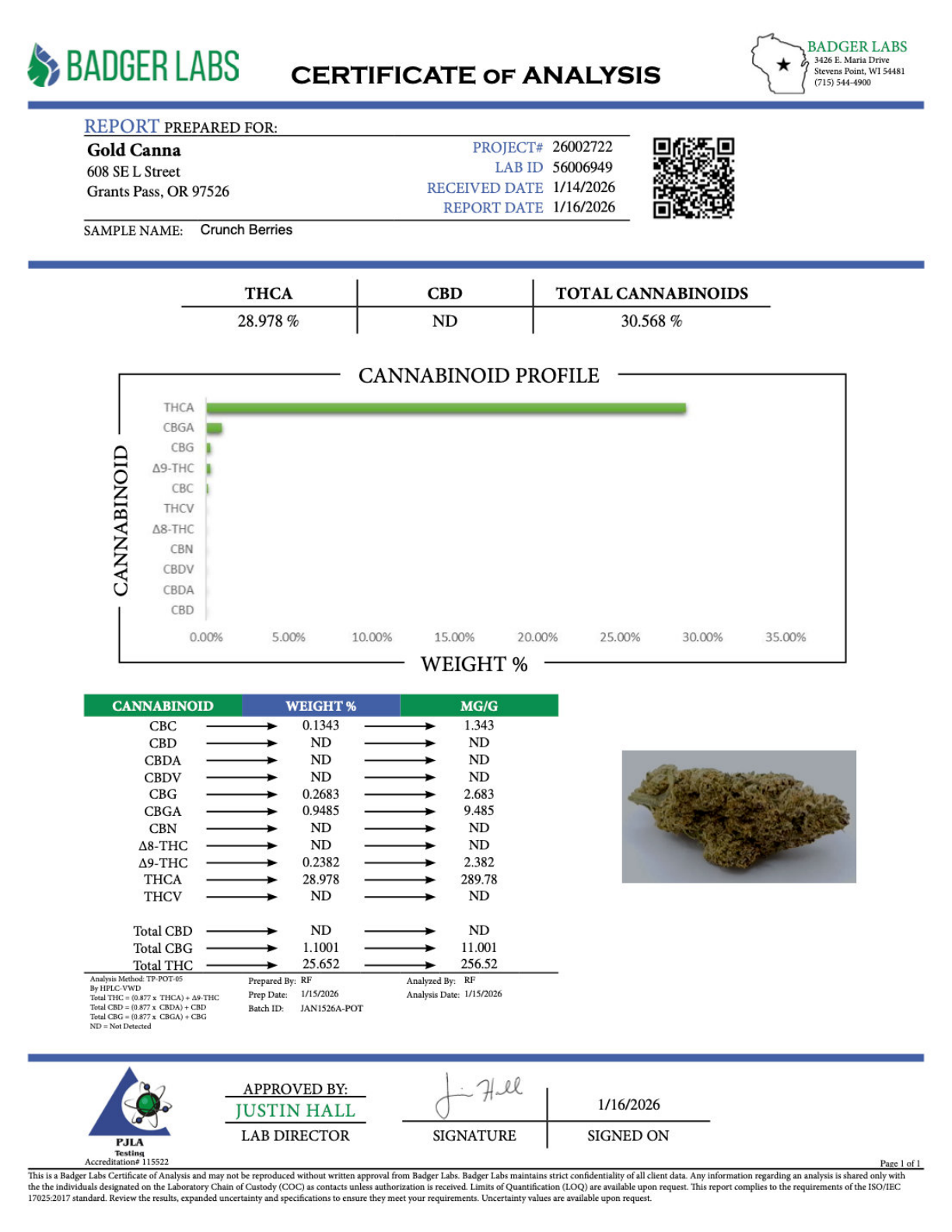Crunch Berries THCA Flower – Indoor Gold Nuggets 2 Crunch Berries THCA Flower – Indoor Gold Nuggets - Image 2