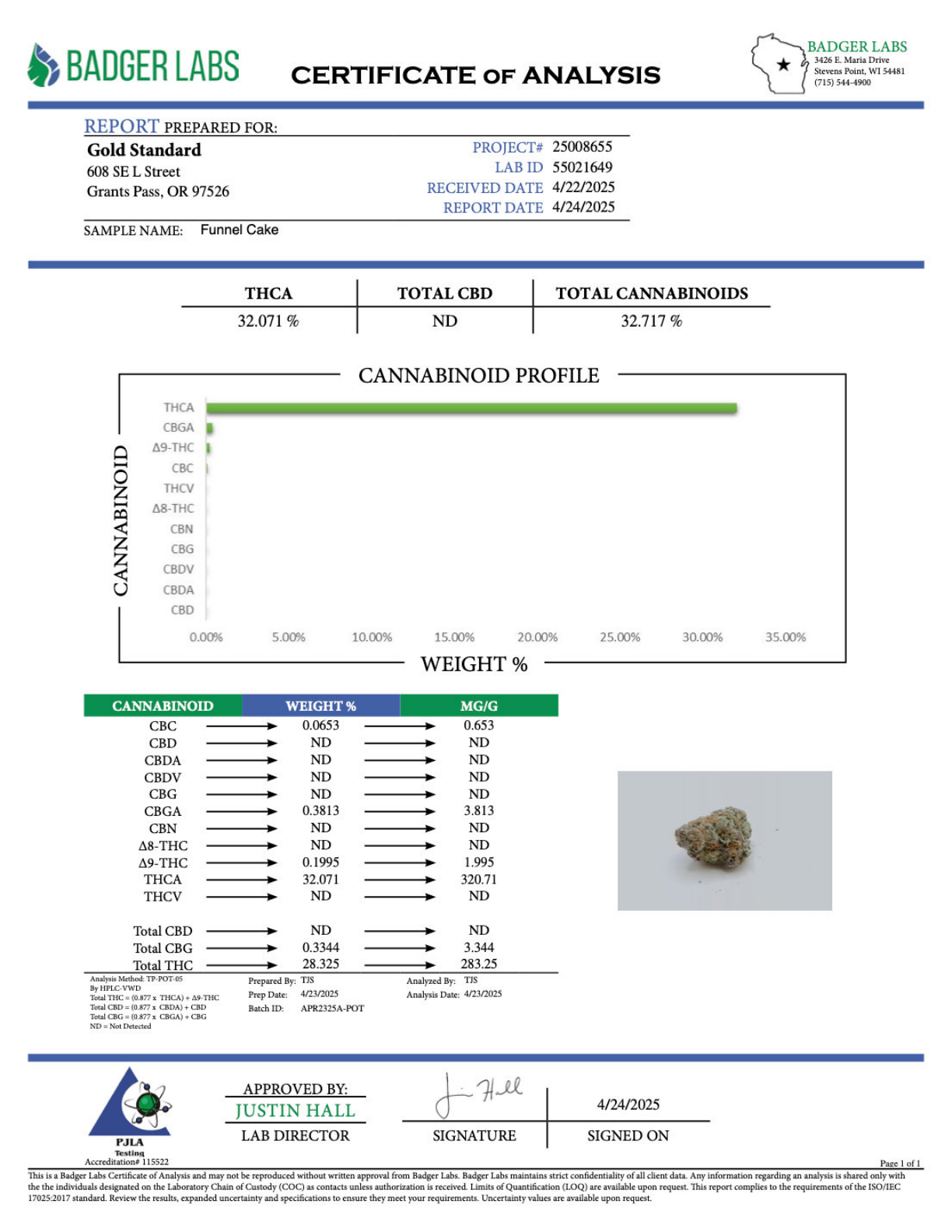 Funnel Cake THCA Flower – Indoor Exotic Gold Nuggets 2 Funnel Cake THCA Flower – Indoor Exotic Gold Nuggets - Image 2