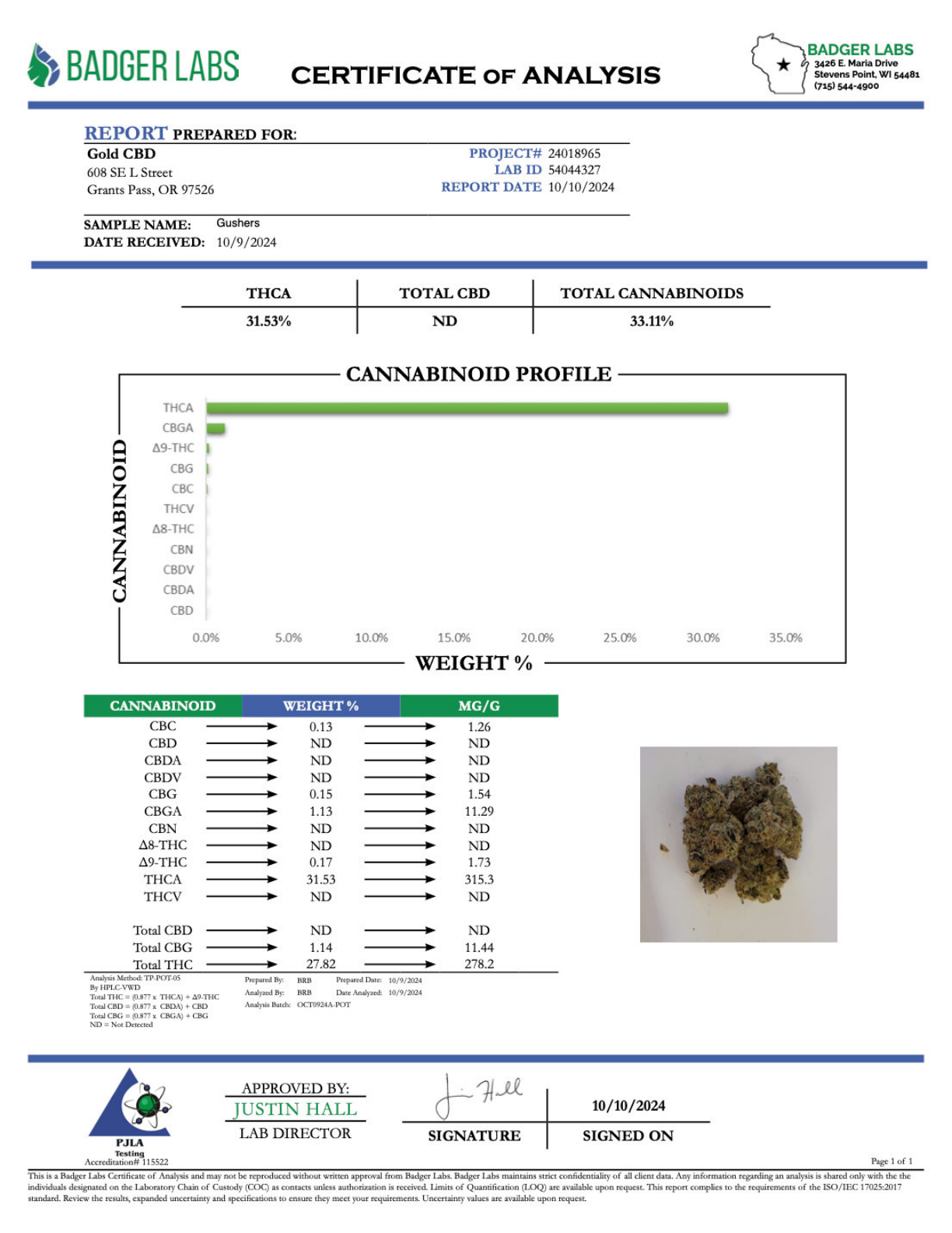 Gushers THCA Flower – Greenhouse Gold Nuggets 2 Gushers THCA Flower – Greenhouse Gold Nuggets - Image 2