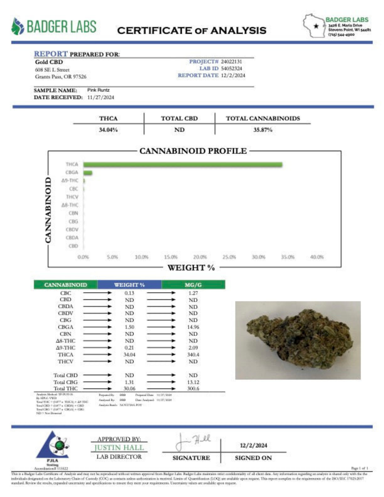 Pink Runtz THCA Flower – Indoor Exotic Top Cut 2 Pink Runtz THCA Flower – Indoor Exotic Top Cut - Image 2