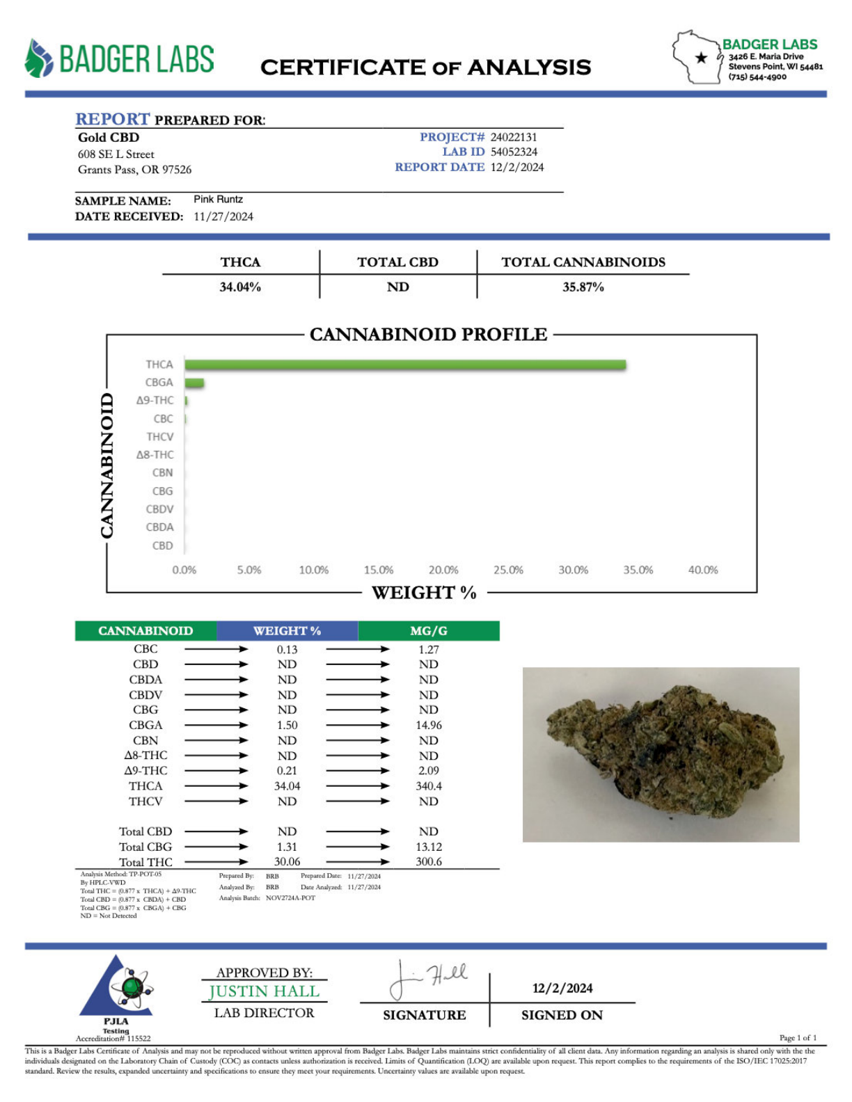 Pink Runtz THCA Flower – Indoor Exotic Top Cut 2 Pink Runtz THCA Flower – Indoor Exotic Top Cut - Image 2