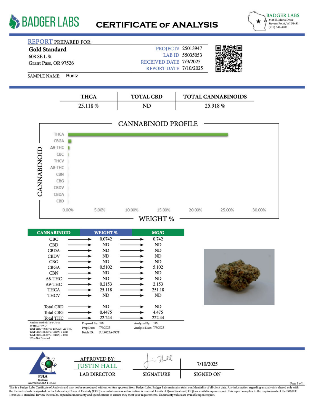 Runtz THCA Flower – Greenhouse Gold Nuggets 2 Runtz THCA Flower – Greenhouse Gold Nuggets - Image 2