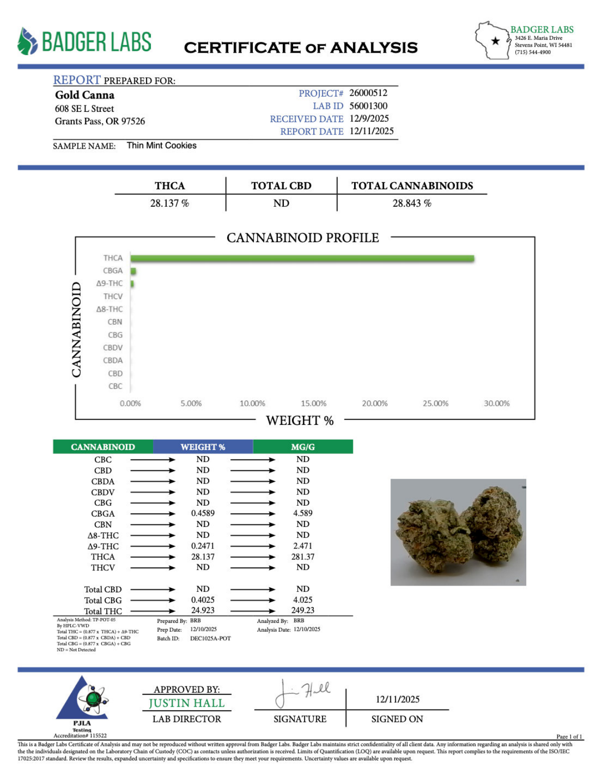 Thin Mint Cookies THCA Flower – Indoor Gold Nuggets 2 Thin Mint Cookies THCA Flower – Indoor Gold Nuggets - Image 2